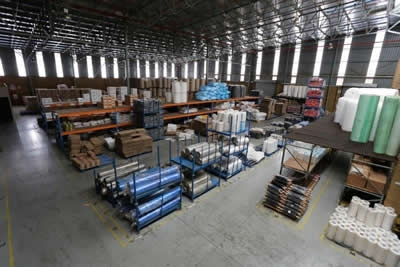 Kahn and Kahn Plastics warehouse